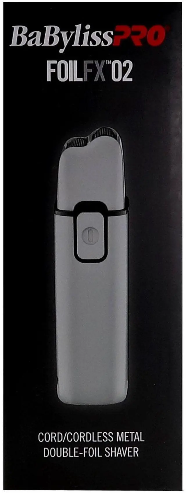 Alt view image 7 of 7 - BaByliss Pro LIMITED EDITION Cordless Metal Double Foil Shaver (Gray) FXFS2GY
