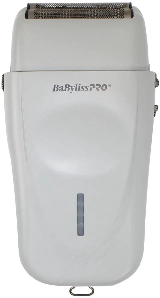 Alt view image 2 of 7 - BaByliss Pro Limited Edition LithiumFX+ Cord/Cordless Lithium Ergonomic Double Foil Shaver (Gray) FXFS573GY with Barberology Comb Set - Red
