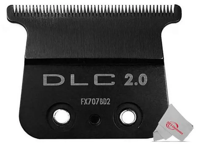 Alt view image 3 of 4 - Babyliss Pro DLC 2.0MM Deep Tooth T-Blade FX707BD2 - 3 Packs