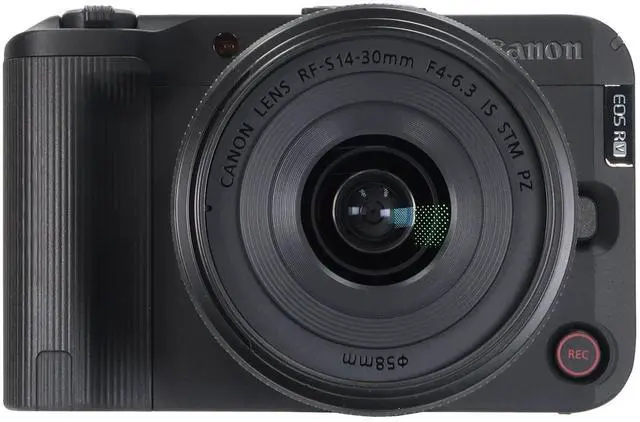 Alt view image 2 of 7 - Canon EOS R50 V 4K60p Video 24.2MP Mirrorless Camera + RF-S 14-30mm f/4-6.3 IS STM PZ Lens (Canon RF) All Inclusive Professional Video Podcasting Kit