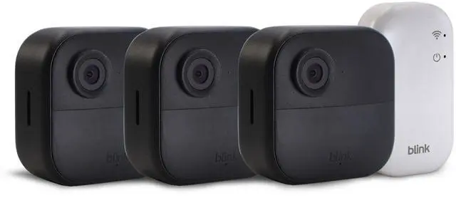 Main image of Blink Outdoor 4 (newest model) Wireless Smart Security Camera - Sync Module Core Included (3 Cameras)