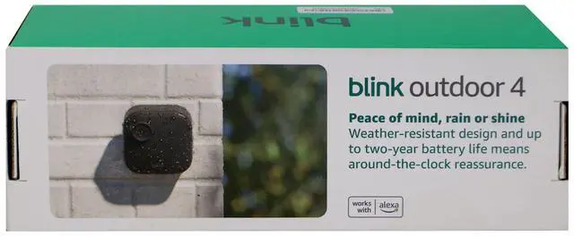 Alt view image 6 of 7 - 2x Blink Outdoor 4 Wireless Smart Security Camera - Sync Module Core Included (2 Cameras)