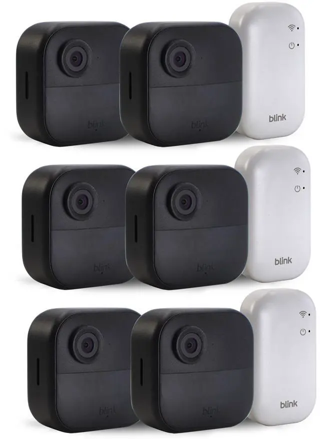 Main image of 3x Blink Outdoor 4 Wireless Smart Security Camera - Sync Module Core Included (2 Cameras)