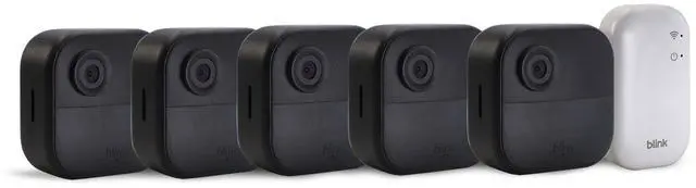 Main image of Blink Outdoor 4 Wireless Smart Security Camera - Sync Module Core Included (5 Cameras)