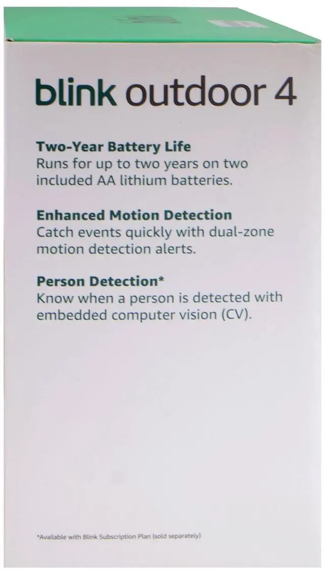 Alt view image 6 of 7 - Blink Outdoor 4 Wireless Smart Security Camera - Sync Module Core Included (5 Cameras)