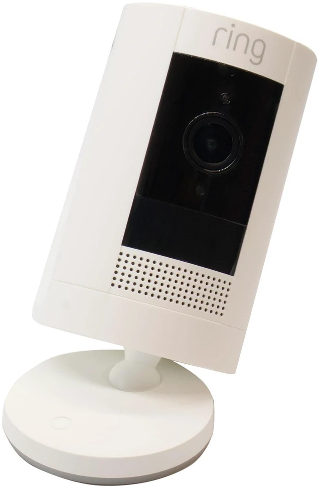 Alt view image 3 of 7 - Ring Outdoor Cam Stick Up Indoor/Outdoor Wireless Security Camera White - 3 Pack