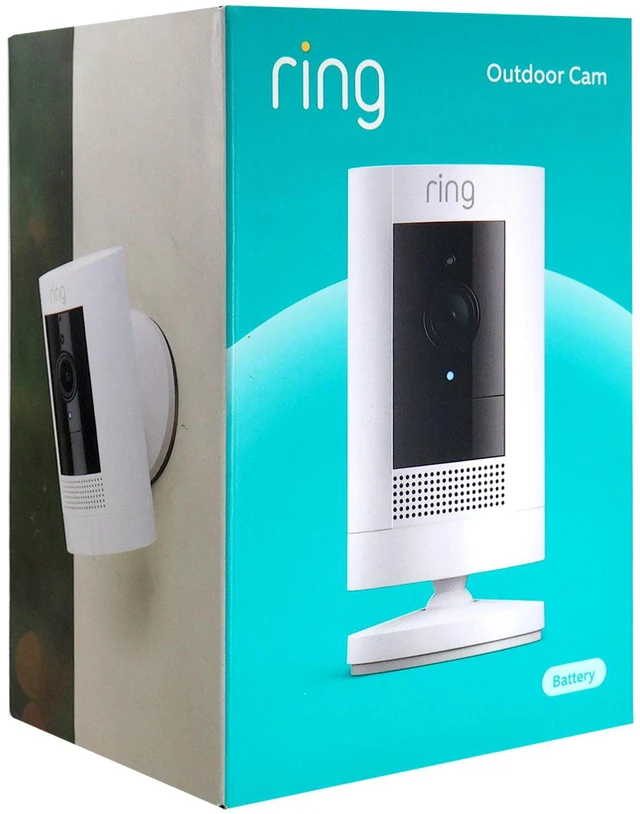 Alt view image 4 of 7 - Ring Outdoor Cam Stick Up Indoor/Outdoor Wireless Security Camera White - 3 Pack