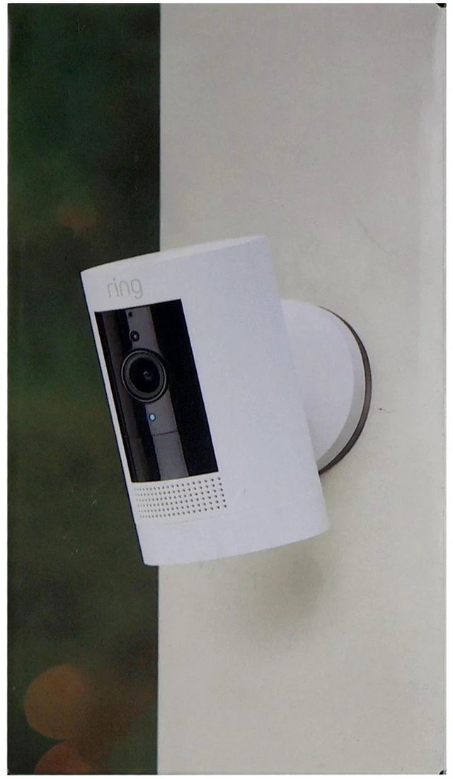 Alt view image 5 of 7 - Ring Outdoor Cam Stick Up Indoor/Outdoor Wireless Security Camera White - 3 Pack