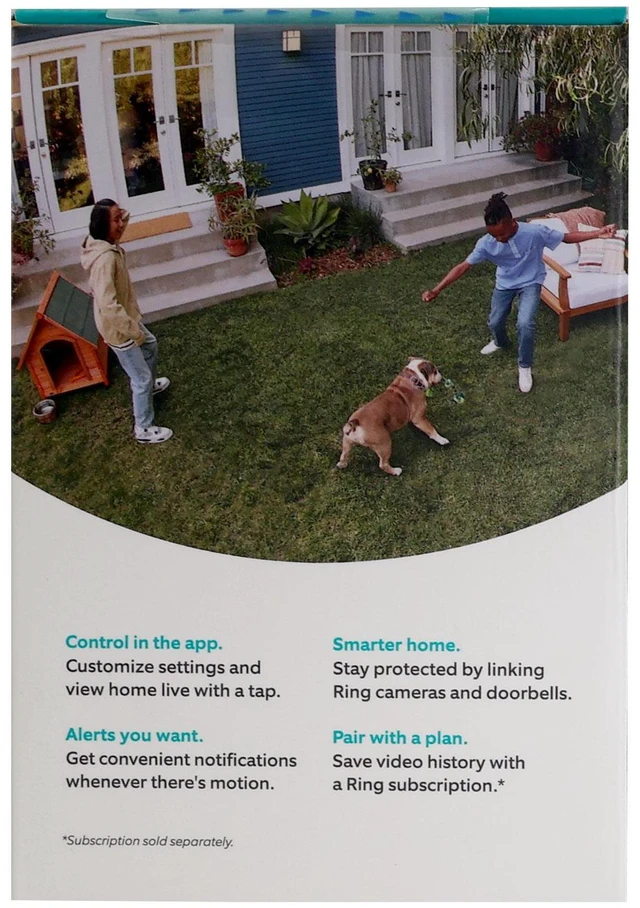 Alt view image 6 of 7 - Ring Outdoor Cam Stick Up Indoor/Outdoor Wireless Security Camera White - 3 Pack