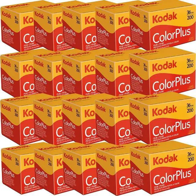 Main image of 20  Rolls of Kodak ColorPlus 200 Color Negative Film (35mm Roll Film, 36 Exposures)