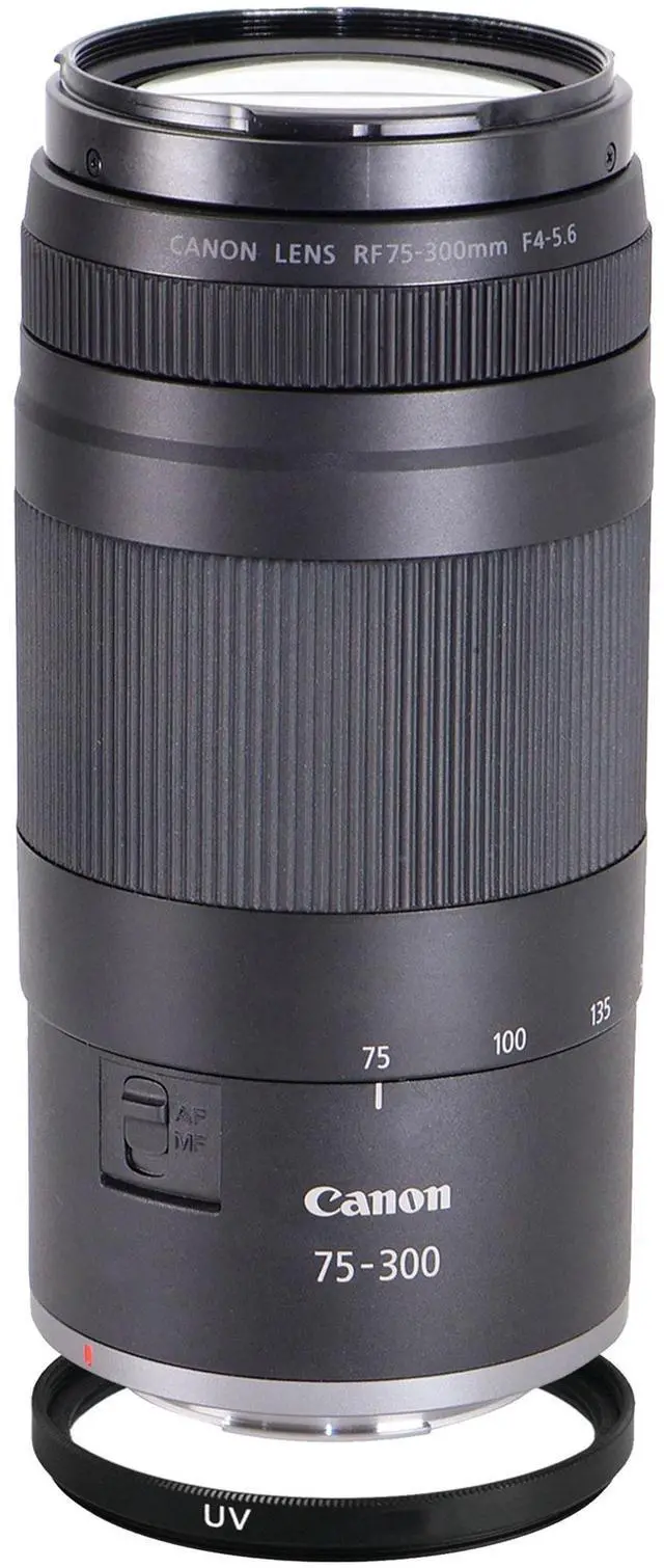 Main image of Canon RF 75-300mm f/4-5.6 Lens (Canon RF) with 58mm UV Filter