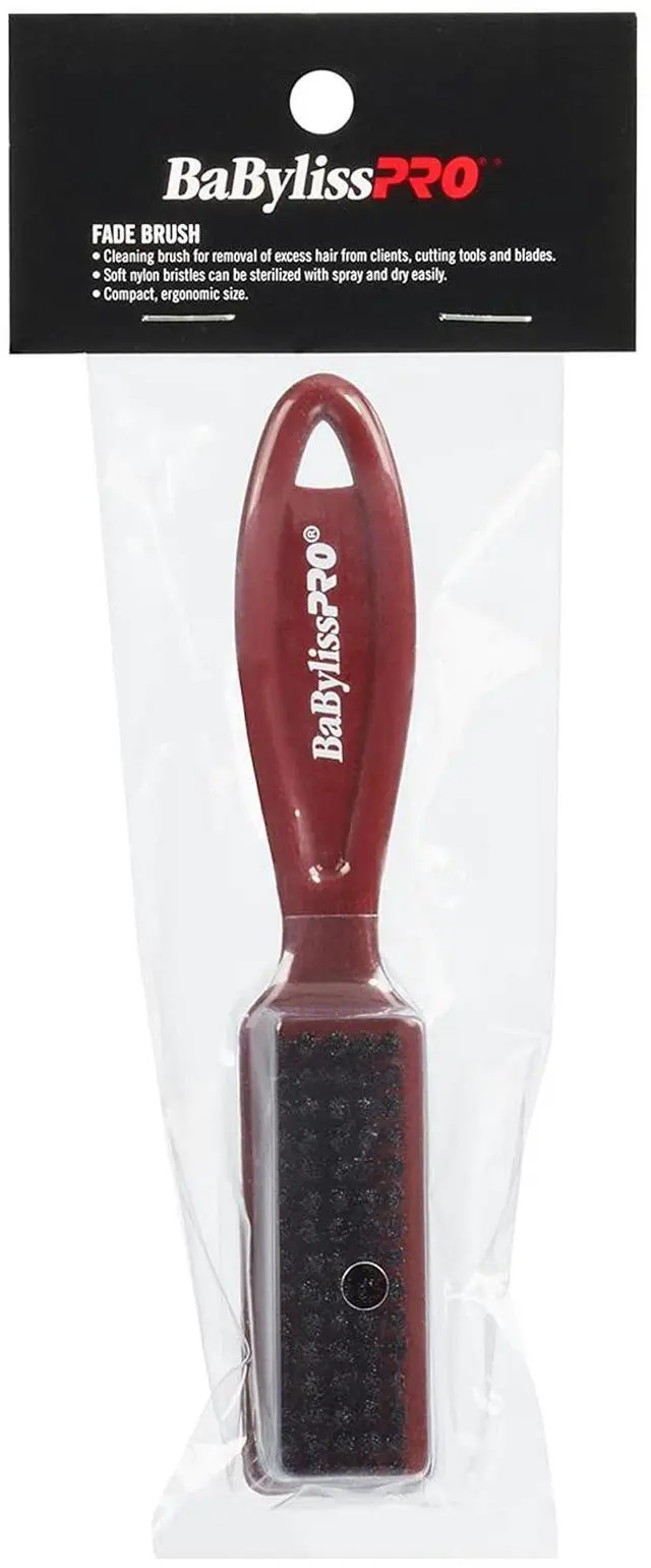 Alt view image 2 of 4 - BaByliss Pro Fade Brush - Red BPFADEBR