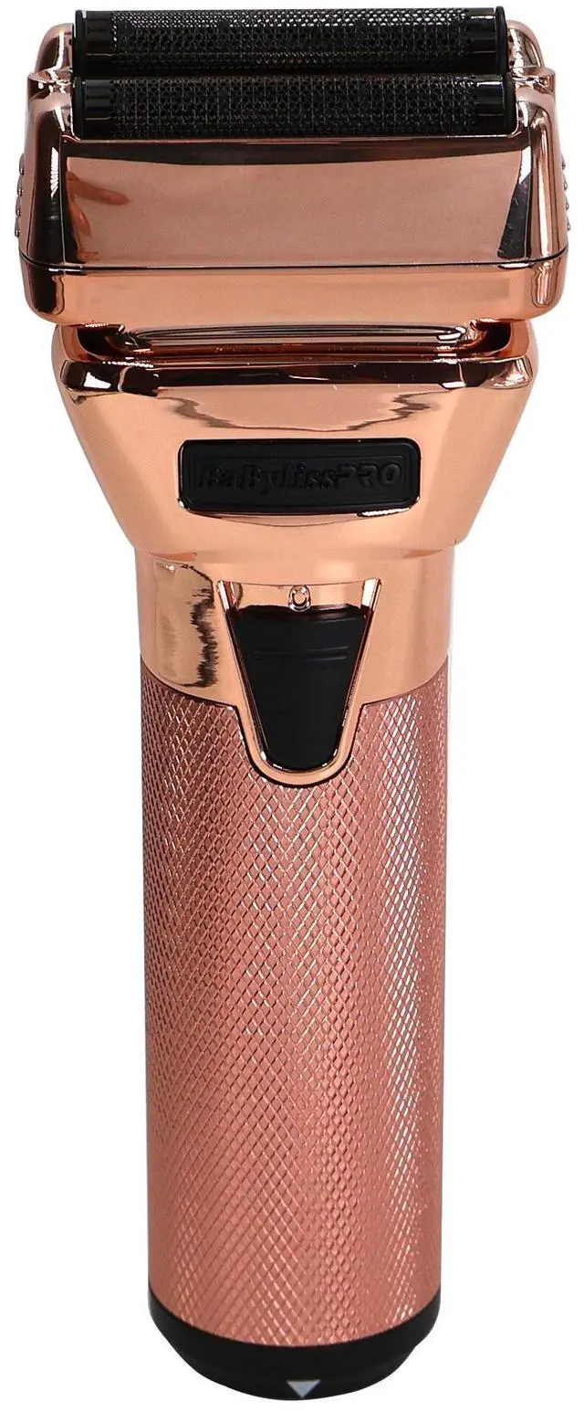 Alt view image 5 of 7 - BaByliss Pro FXONE ROSEFX All-Metal Interchangeable-Battery Shaver FX79FSRG with Barberology Metal Comb Set 9" Clipper Comb and 7.5" Cutting Comb Rose Gold