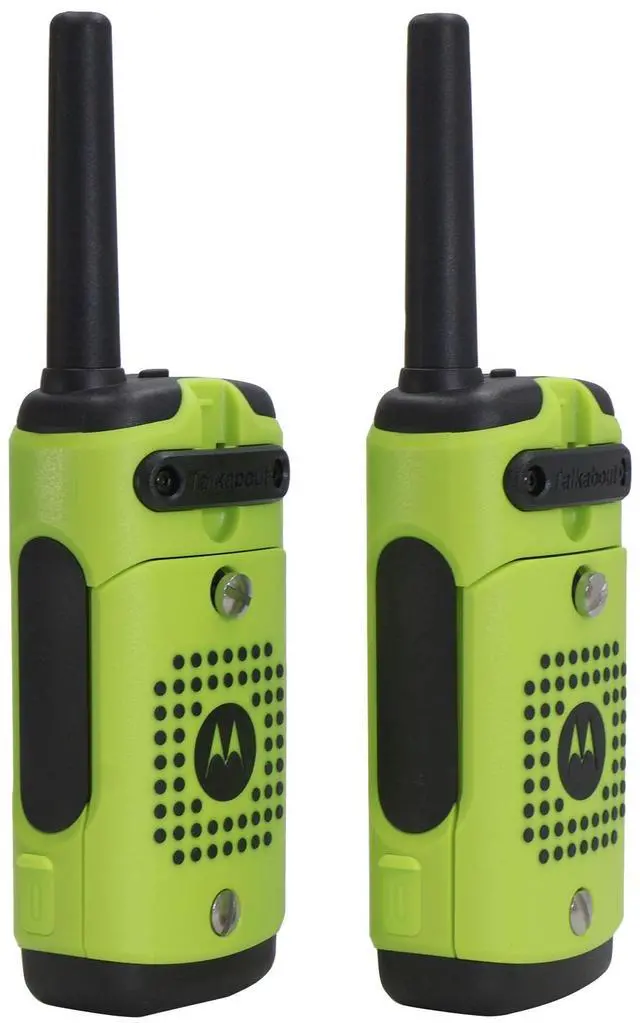 Alt view image 2 of 4 - Motorola Solutions Talkabout T600 H2O 35 Miles Waterproof Two-Way Radio - 22 Channel (Green)