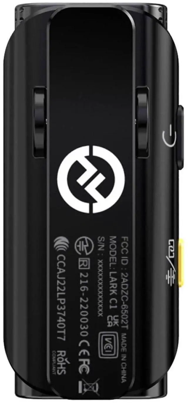 Alt view image 5 of 7 - Hollyland Lark C1 Duo 2-Person Wireless Microphone System with USB-C Connector for Mobile Devices Video Bundle