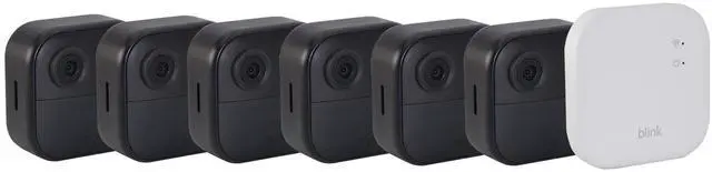 Main image of Blink Outdoor 4 XR Wireless Security Camer, 400 Feet of Extended Range (Sync Module XR included) - 6 Cameras