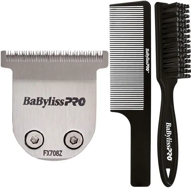 Main image of BaByliss Pro Replacement Trimmer Blade FX708Z For FX788 Trimmers with Fade Brush and 9" Comb
