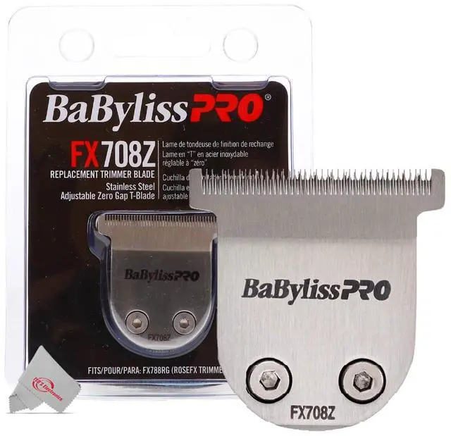 Alt view image 4 of 7 - BaByliss Pro Replacement Trimmer Blade FX708Z For FX788 Trimmers with Fade Brush and 9" Comb