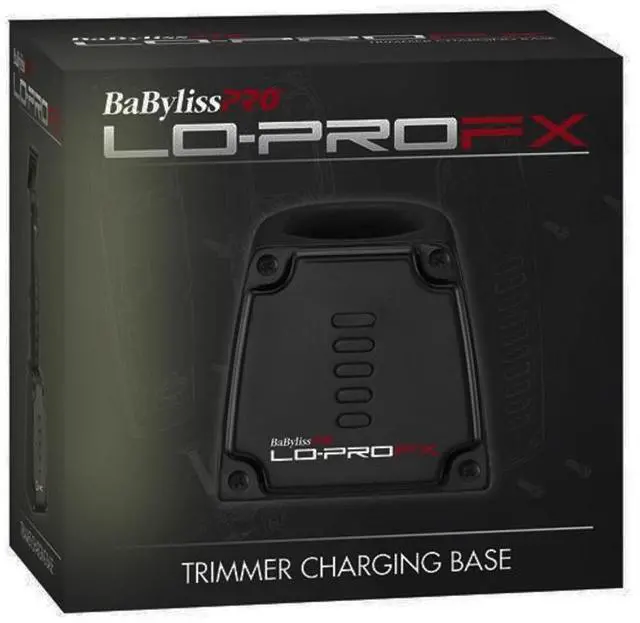 Alt view image 4 of 7 - BaByliss Pro LO-PROFX Trimmer Charging Base FX726BASE with Fade Brush and 9" Comb