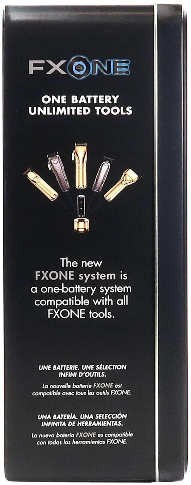 Alt view image 7 of 7 - BaByliss Pro FXONE LO-PROFX High-Performance Low-Profile Trimmer FX729 with Fade Brush and 9" Comb