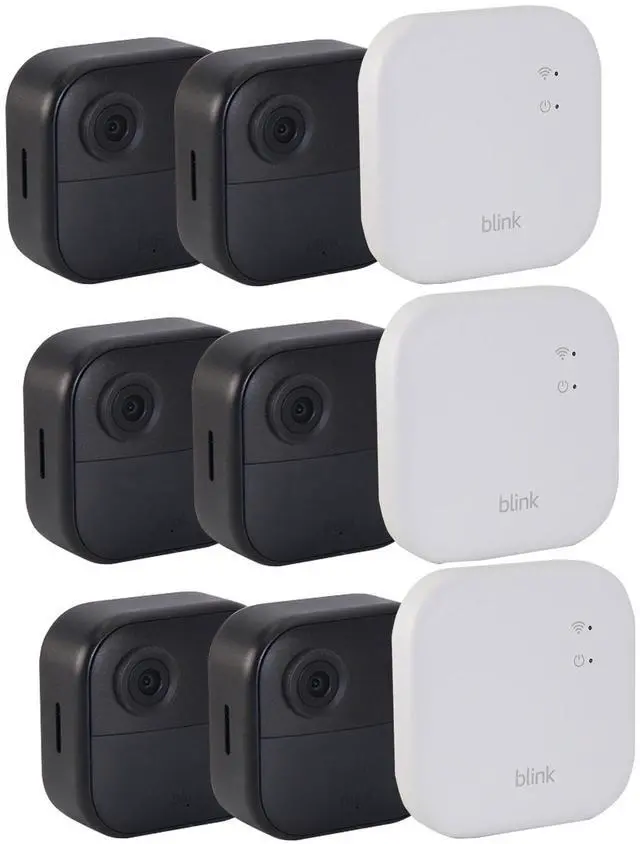 Main image of 3x Blink Outdoor 4 XR Wireless Security Camera, 400 Feet of Extended Range (Sync Module XR included) - 2 Cameras