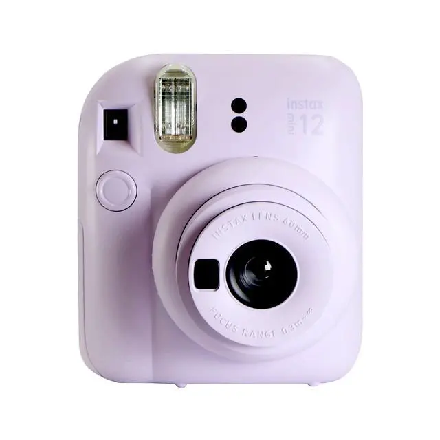 Alt view image 2 of 7 - FUJIFILM INSTAX MINI 12 Instant Film Camera (Lilac Purple) with 4x Fujifilm 2x10 Film Mini Instax Film Pack Bundle