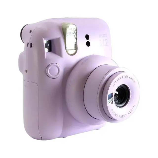Alt view image 5 of 7 - FUJIFILM INSTAX MINI 12 Instant Film Camera (Lilac Purple) with 4x Fujifilm 2x10 Film Mini Instax Film Pack Bundle