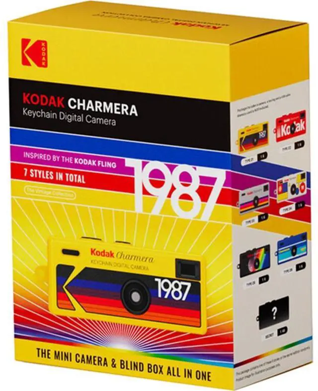 Main image of Kodak Charmera Key Chain Digital Camera (Random Style Blind Box)