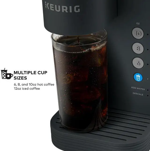 Alt view image 5 of 7 - Keurig K-Express Essentials Single Serve K-Cup Pod Coffee Maker, Black