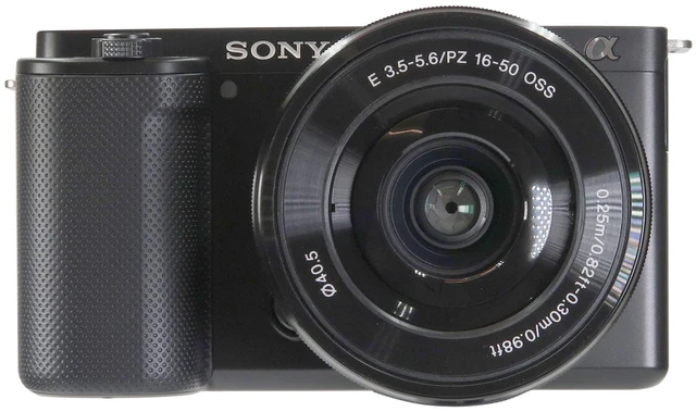 Alt view image 2 of 7 - Sony ZV-E10 Mirrorless Camera (Black) with E PZ 16-50mm f/3.5-5.6 OSS II Lens All Inclusive Video Podcasting Kit