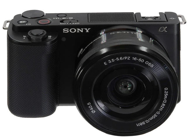 Alt view image 4 of 7 - Sony ZV-E10 Mirrorless Camera (Black) with E PZ 16-50mm f/3.5-5.6 OSS II Lens All Inclusive Video Podcasting Kit