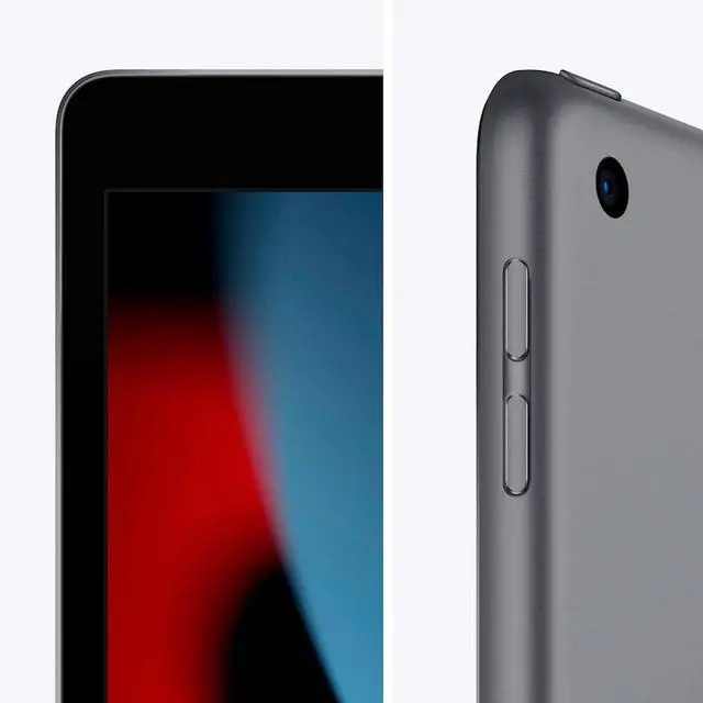 Alt view image 9 of 11 - Apple iPad 10.2 9th Gen (2021) 64GB (Wi-Fi Only) Space Gray (Refurbished Good)
