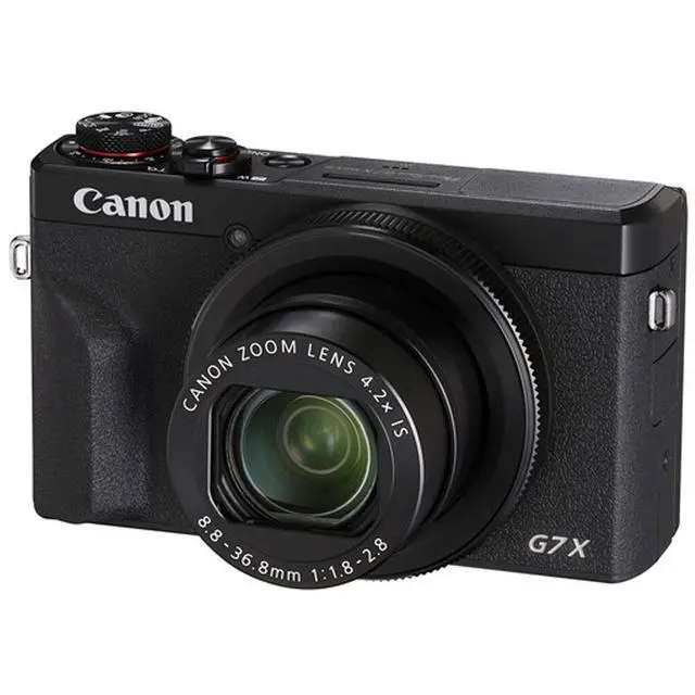 Alt view image 2 of 7 - Canon Powershot G7X Mark III (Black) All You Need Accessory Bundle