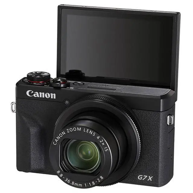 Alt view image 6 of 7 - Canon Powershot G7X Mark III (Black) All You Need Accessory Bundle