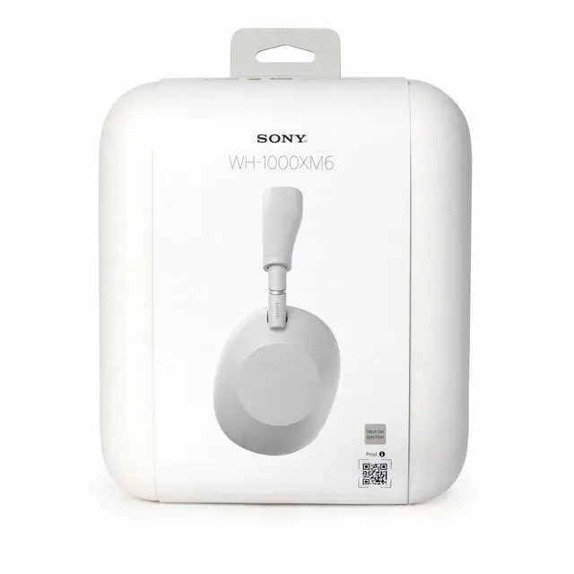 Alt view image 4 of 7 - Sony WH-1000XM6 Wireless Noise Canceling Headphones - Silver with WI-C100 Wireless In-Ear Headphones