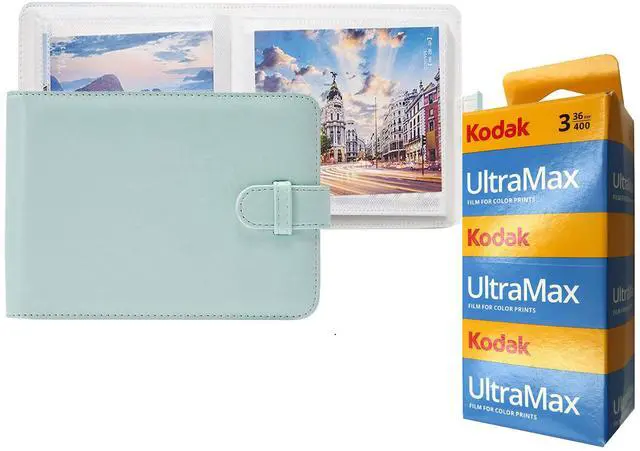 Main image of Kodak UltraMax 400 Color Negative Film (35mm, 36 Exposures) - 3 Pack with Photo Album