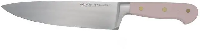 Alt view image 7 of 9 - Wusthof Classic 8-Inch Chef's Knife, Pink Sea Salt