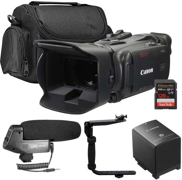 Main image of Canon XA60 Professional UHD 4K Camcorder PAL with Genuine Canon BP-820 Lithium-Ion Battery Pack Professional Video Bundle