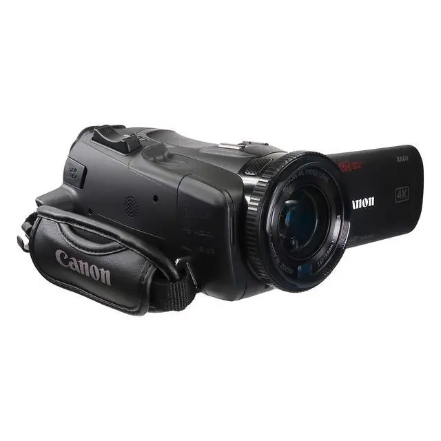 Alt view image 4 of 7 - Canon XA60 Professional UHD 4K Camcorder PAL with Genuine Canon BP-820 Lithium-Ion Battery Pack Professional Video Bundle