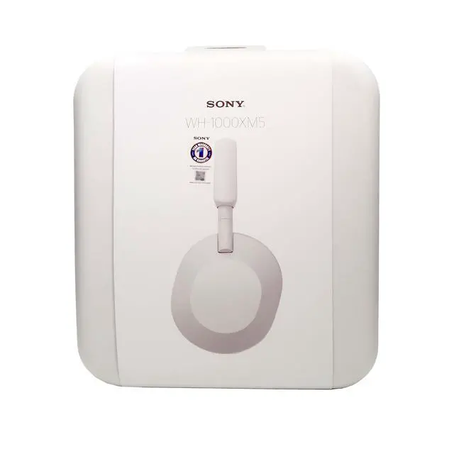 Alt view image 3 of 4 - Sony WH-1000XM5 Noise-Canceling Wireless Over-Ear Headphones (Silver) Audio Bundle