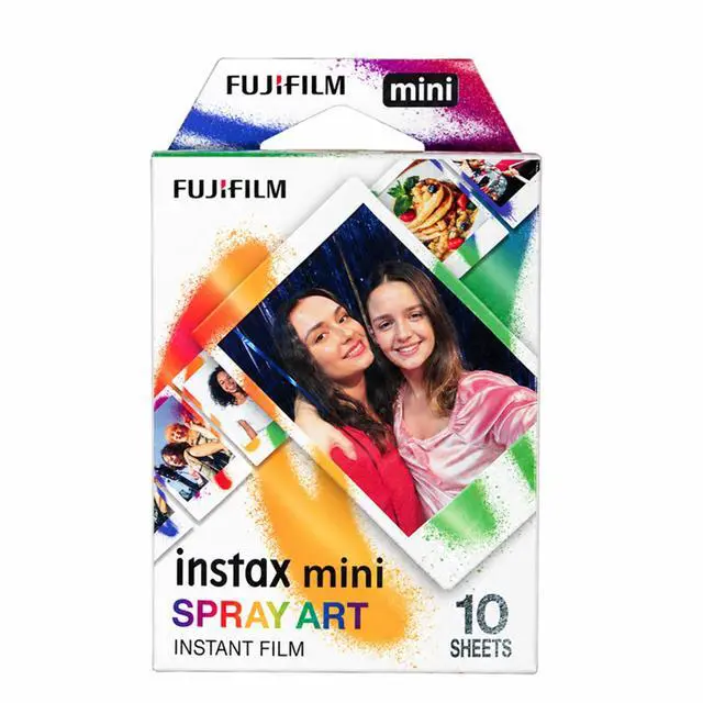 Alt view image 3 of 4 - Fujifilm Instax Mini Spray Art Instant Film, 10 Exposures #16779809