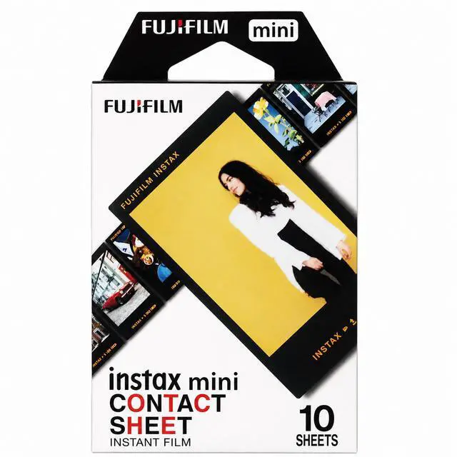 Alt view image 2 of 2 - Fujifilm INSTAX Mini Contact Sheet Instant Film (10 Exposures) - 2 Pack