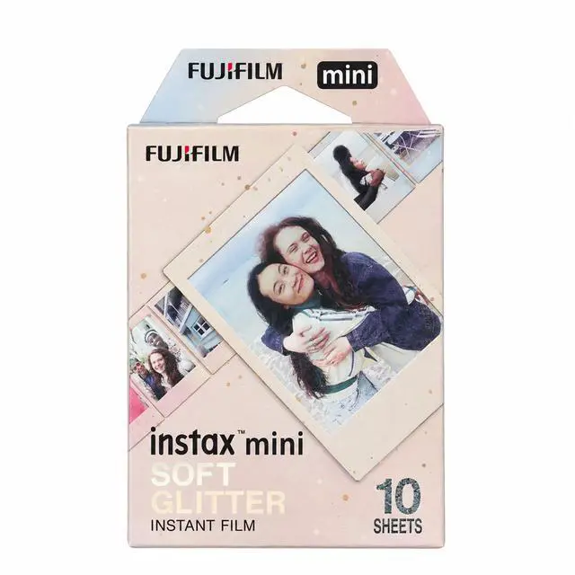Alt view image 2 of 3 - FUJIFILM instax mini Instant Film (Soft Glitter, 10 Exposures) - 5 Pack