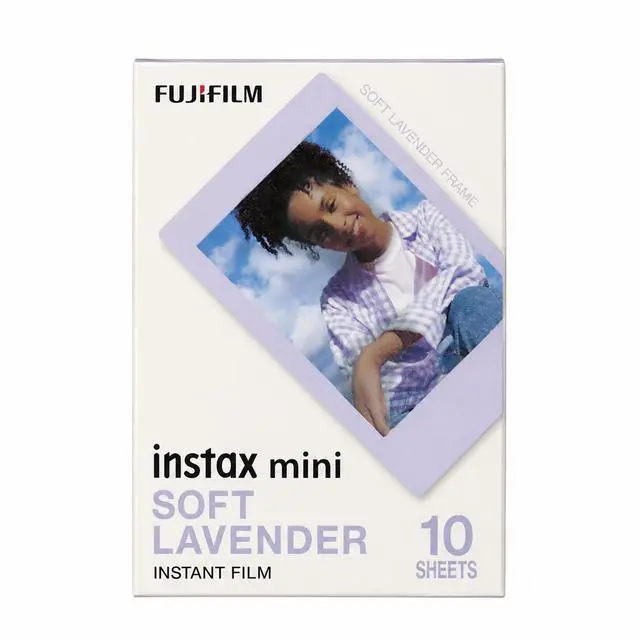 Alt view image 2 of 3 - FUJIFILM instax mini Soft Lavender Instant Film (10 Exposures) - 2 Pack