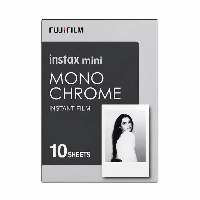 Alt view image 2 of 2 - FUJIFILM instax mini Monochrome Instant Film (10 Exposures) - 2 Pack