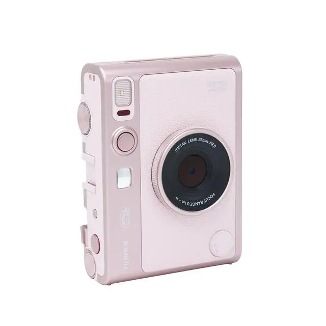 Alt view image 3 of 6 - FUJIFILM INSTAX MINI EVO Hybrid Instant Camera (Gentle Rose) with 2 x 10 Instax Mini Film Pack