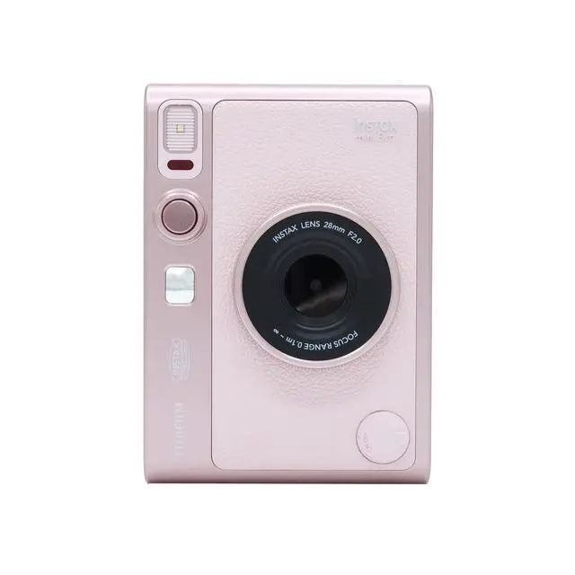 Alt view image 2 of 6 - FUJIFILM INSTAX MINI EVO Hybrid Instant Camera (Gentle Rose) with 2 x 10 Instax Mini Film Pack