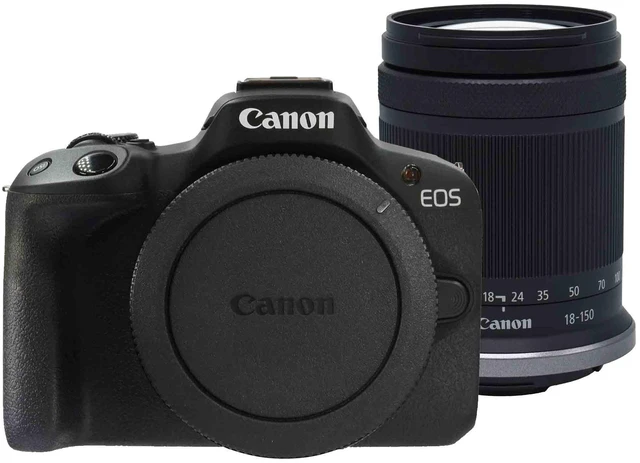 Main image of Canon EOS R50 Mirrorless Camera with RF-S 18-150mm f/3.5-6.3 IS STM Lens