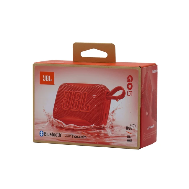 Alt view image 11 of 11 - JBL GO-5-RED Compact Waterproof and Drop-Proof Speaker (2026)