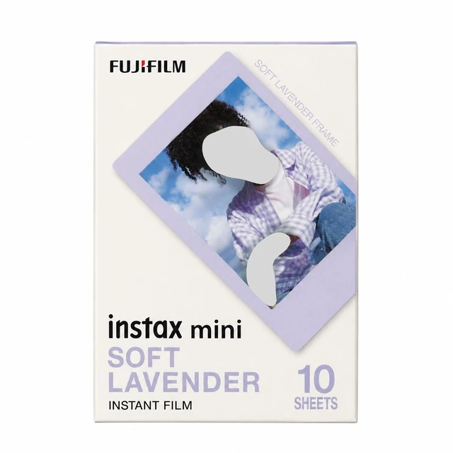 Alt view image 3 of 3 - FUJIFILM INSTAX MINI 12 Instant Film Camera (Pastel Blue) with Soft Lavender Instant Film (10 Exposures)